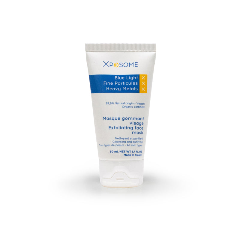 Exfoliating face mask